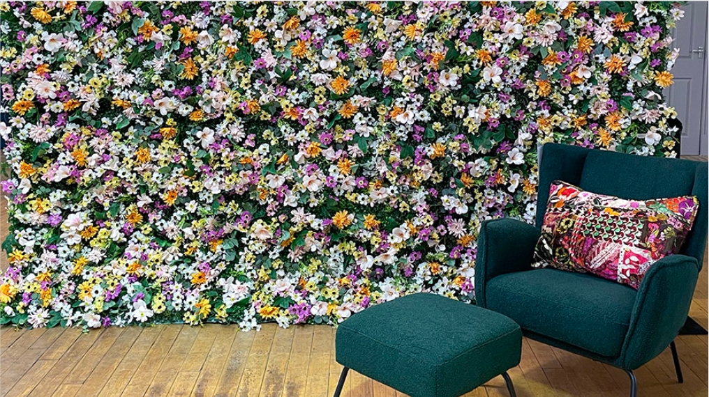 How to Make Flower Wall Backdrop to Look Real?