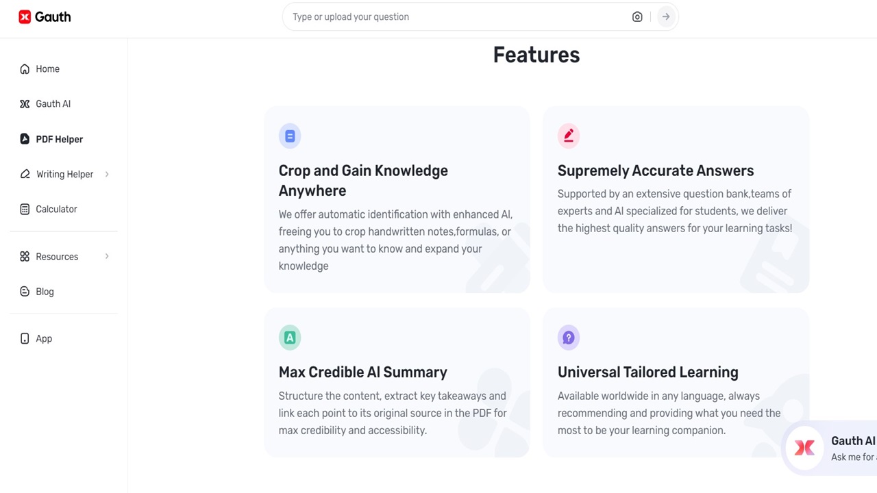 AI Tools for Your PDFs: Gauth’s Innovative Features